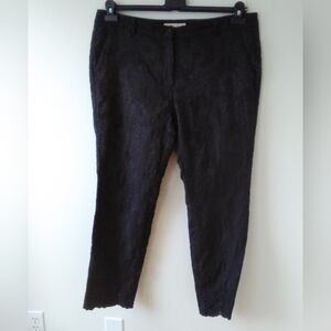 MICHAEL KORS Black Lace Pant - Size 12
